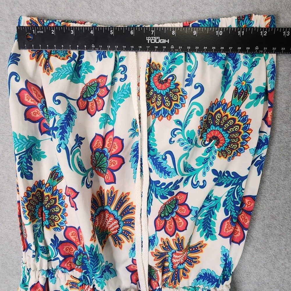 Women's Tommy Bahama Fira Bandeau Maxi Dress Sz XS Floral Paisley Strapless Boho - Picture 4 of 11